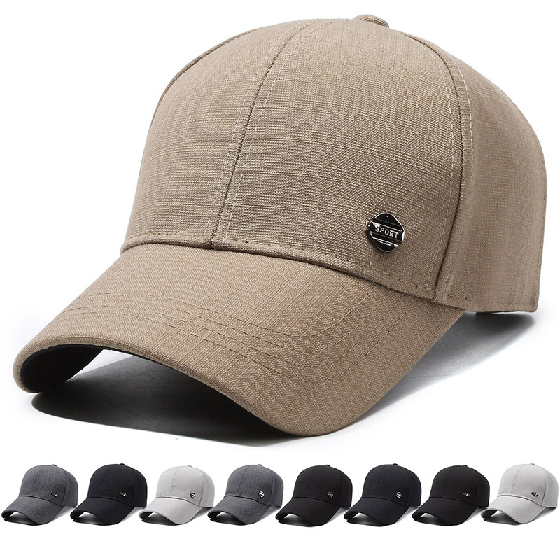 Men's Duck Tongue Spring/Summer Korean Edition Fashion Protection Sunshade Middle aged and Elderly Sun Outdoor Leisure_voghion.com