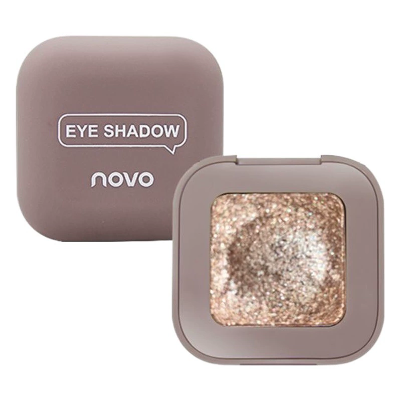 NOVO клавиатура кончик пальца крутые модные тени для век Матовая Высокая вспышка пюре Картофельная текстура нежная женская студентка монохромная пластина для теней для век