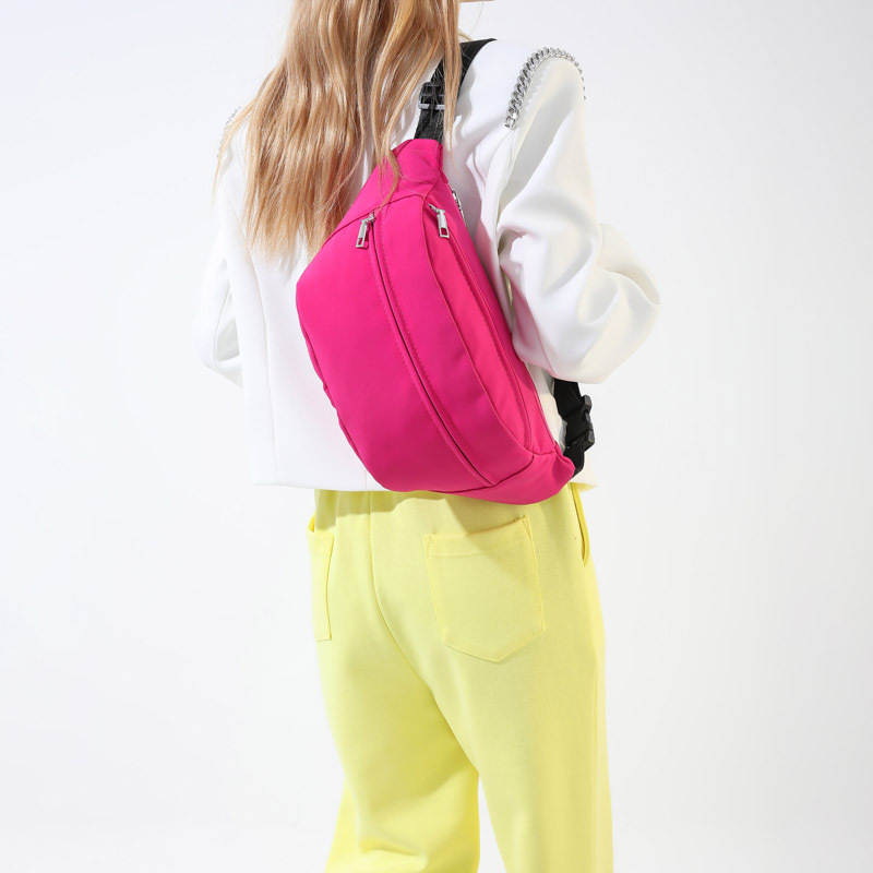 2026 nuevo bolso de mujer de dopamina casual simple bolso de pecho deportivo nicho bolso de cintura japonés