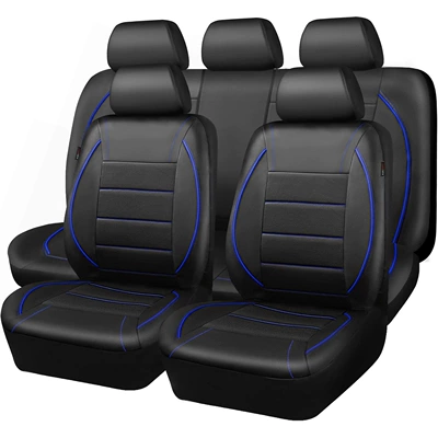 Seat cushion, seat cover — Car Seat Cover - blue-5-seats