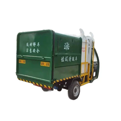 Three-Wheel Garbage Truck, Elektrik zibil maşınları