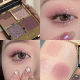 Faye Sunseeker Four-color Eye Shadow Plate Daily Pink Brown Ground Color Smoked Matte Pearlescent Sequin Gloss Fine Flash Multi-purpose Plate