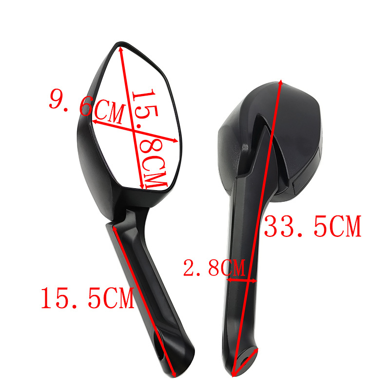Suitable for Ducati Multistrada, Andrew Mts1200, 1260, 950, 1200 Motorcycle Rearview Mirrors
