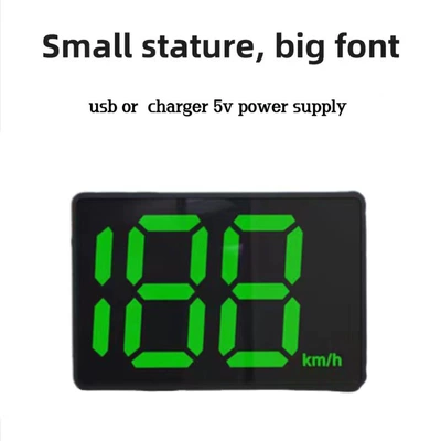 Vehicle HUD Display (KM/H, MPH), can be