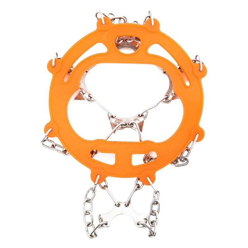 Прямые поставки с фабрики больших прочных снежных нескользящих бахил с восемью зубьями из нержавеющей стали с 8 зубьями Ледяной Коготь