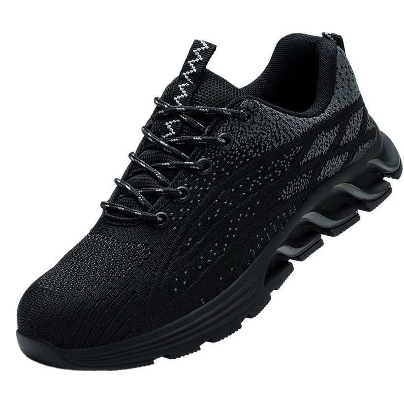 Доступный на платформе TEMU летающий сотканный анти-удар для мужчин и женщин безопасности шнурки TUV Объявление номер отчета PPE CE сертификат