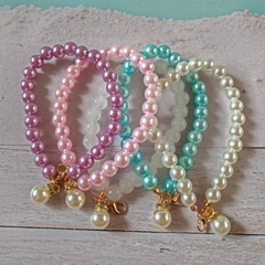 模造パール DIY アクセサリー携帯電話チェーンキーチェーンペンダントハンドビーズチェーンヘアボールキーチェーンペンダント小さなショートチェーン