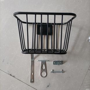 Bicycle frame car basket children's car basket iron basket accessories universal children front basket inch bicycle children's car basket