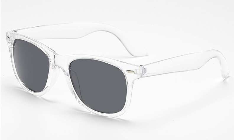 Gafas de sol retro de moda 2025, estilo caramelo con clavos de sombrilla de arroz, venta al por mayor directa de fábrica