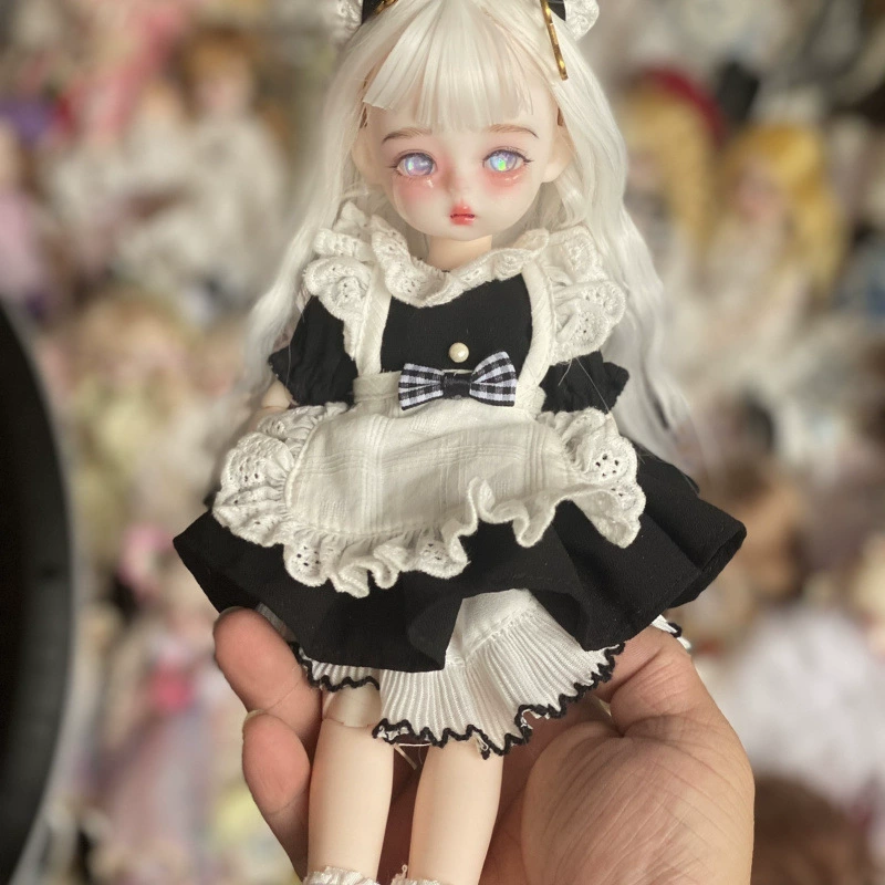 6 точек Домашний BJD30 см сустав mjd кукла Макияж кукла 3D реальный глаз девочка игрушка наряд кукла
