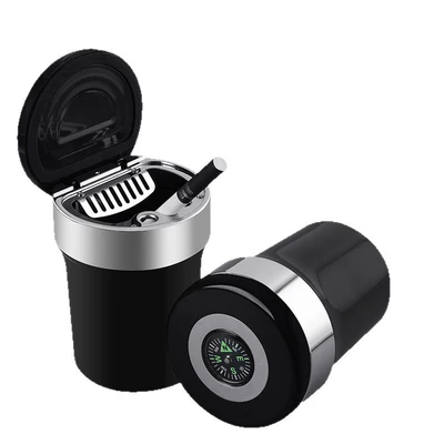 with Multifunctional Metal Liner, Creative: Car ashtray