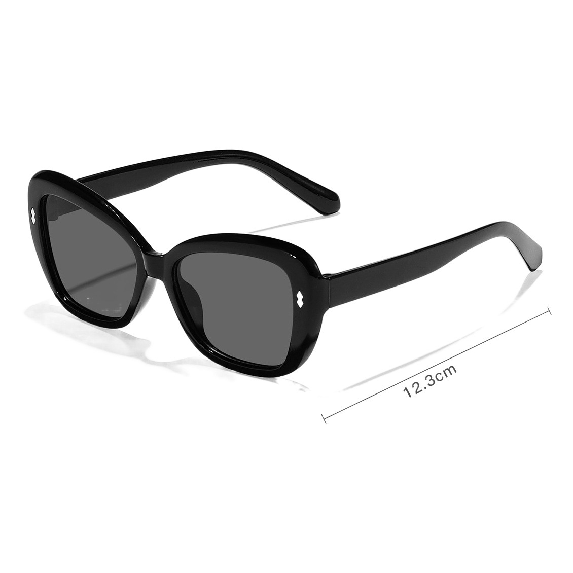 Los nuevos niños al por mayor del color del caramelo gafas de sol cuadradas personalidad moda mi uñas ropa casual esencial moda gafas de sol