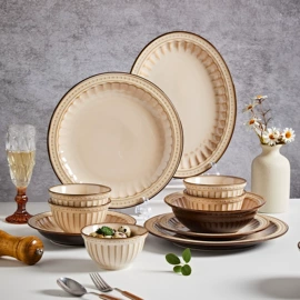 碗;碗碟盘套装;陶瓷餐具套装