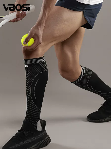 Vbosi Extended Ankle and Calf Protectors for Basketball, Cycling, Running, Training, Outdoor Sports, Breathable Compression Gear Wholesale