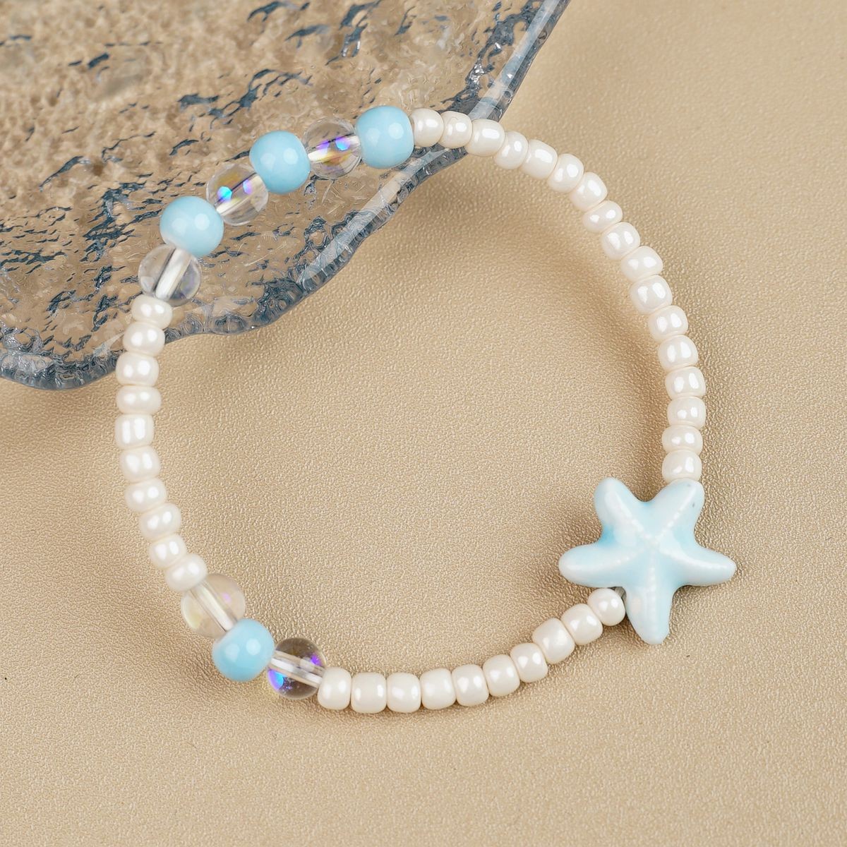 Jingdezhen pulsera de cerámica de verano mujer alta sensación galletas serie de gatos nicho diseño universal pulsera alta sensación