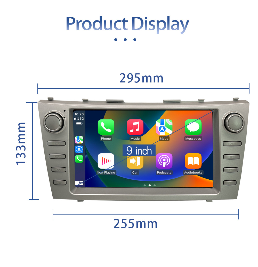 Suitable for Toyota Camry Car Central Control Large Screen Android Navigation Reversing Image Bluetooth Radio