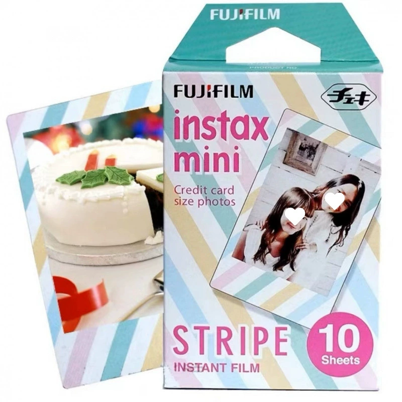 Печать фотографии на бумаге 3 дюйма и 20 штук с белой рамкой подходит для Instax mini.