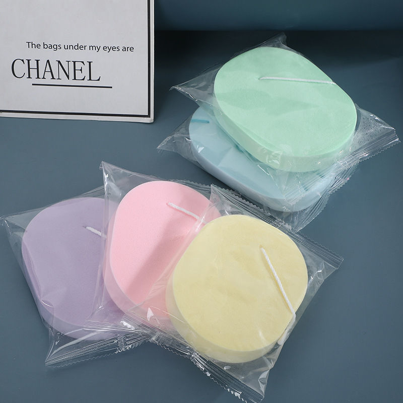 Cleansing Wash flapping sponge Wash flutter thickening enlarge makeup cotton Powder puff Wash one's face sponge Remove makeup