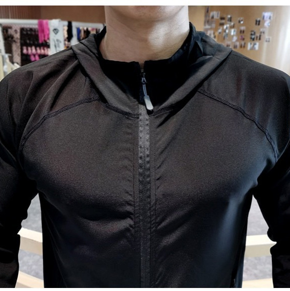 Spring and Autumn Running Jackets for Men and Women, Cycling Sports Windproof Jackets, Outdoor Reflective Long-Sleeved Quick-Drying Clothing, Fitness Training Clothes