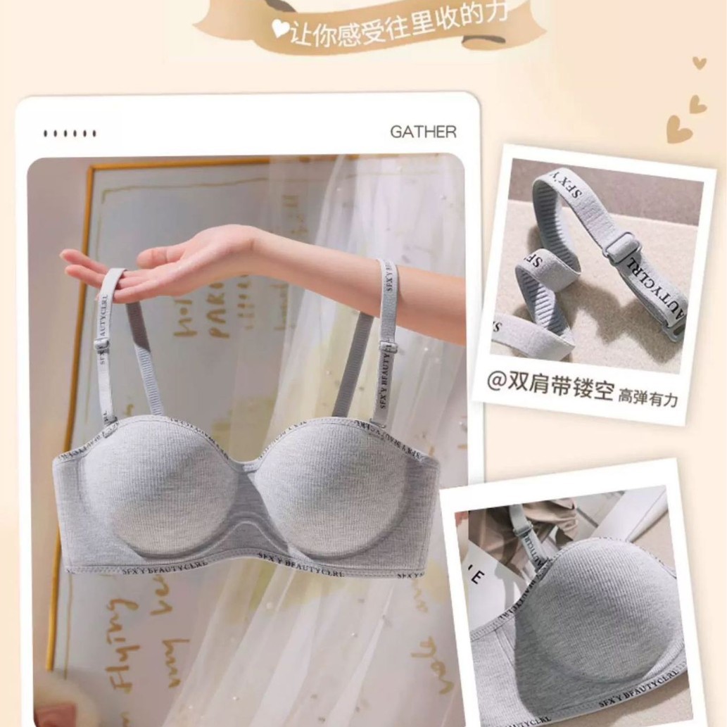 Venta directa de fábrica comercio electrónico transfronterizo Sudeste de Asia Vietnam Tailandia damas sin costuras sujetador de recogida lateral cómodo
