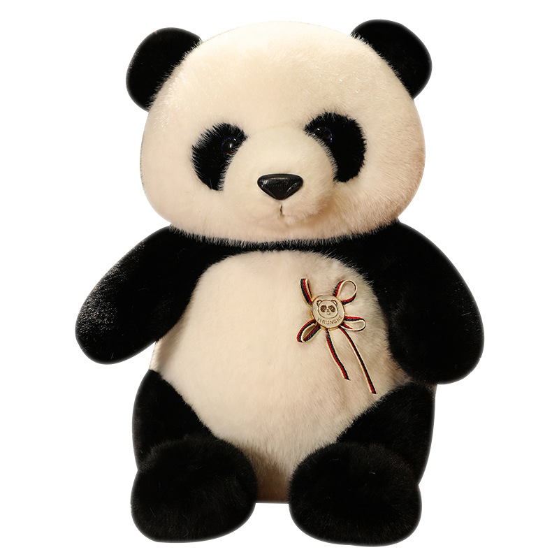 Muñeca panda del tesoro nacional Muñeca linda simulación panda gigante Chengdu souvenirs peluche fábrica de regalos de cumpleaños