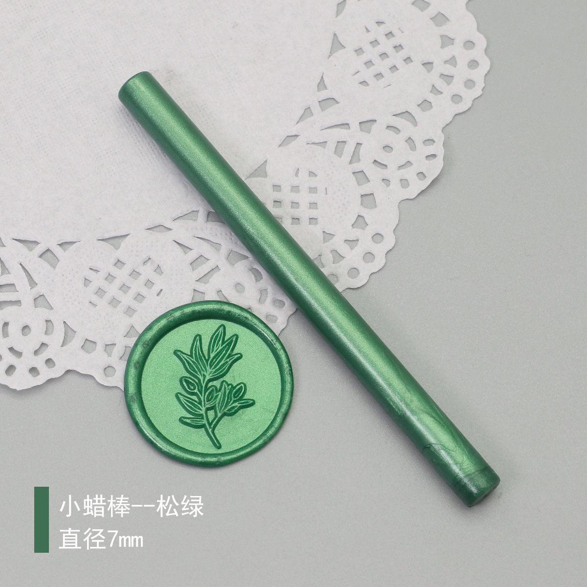 Palo de cera de pintura al fuego 94 colores 10*0,7 cm La barra de cera pequeña redonda se puede mezclar con la pistola de cera se puede utilizar en fábrica al por mayor