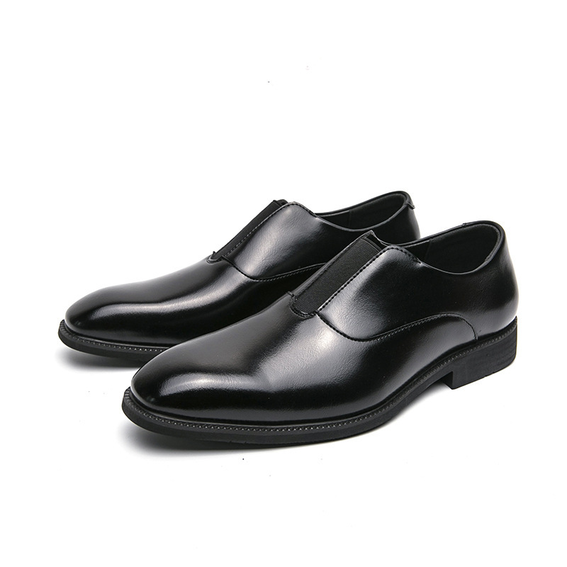 Zapatos de hombre grandes nuevos zapatos de cuero casuales de moda zapatos de negocios de moda zapatos de boda estilo británico