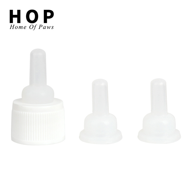 Set de biberones para alimentar perros y gatos, dispositivo universal para alimentar gatitos y cachorros, tetina de silicona con cepillo para biberones, biberones al por mayor