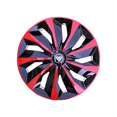 Suitable for Foton Scenery Big Hub cover - tornado-model-in-red-glossy-black-free-shipping-with-purchase-of-4-and-tools-included