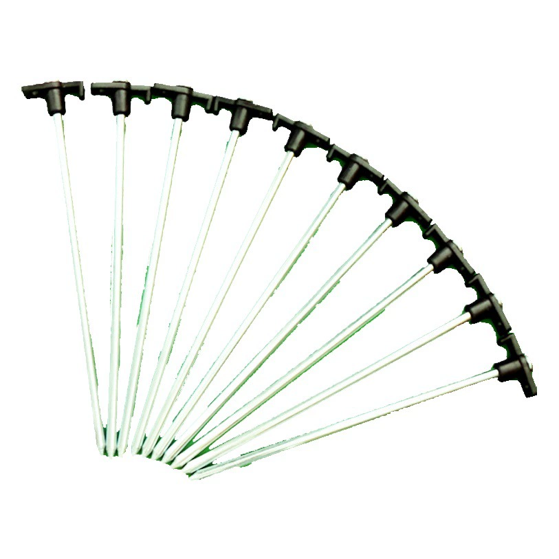 Палатка гвоздь потолочный гвоздь с ручкой гвоздь стальной гвоздь 18 см длиной с ветровым канатом отверстие 10