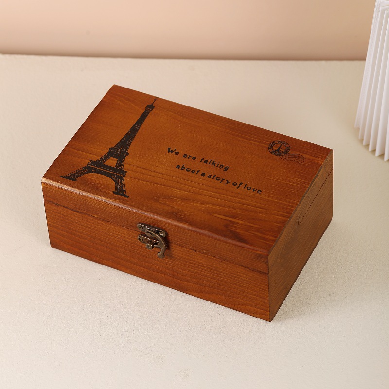 Caja de costura de madera traje de costura del hogar bolsa de almacenamiento vintage caja de almacenamiento hogar multifuncional caja de almacenamiento de costura de madera maciza