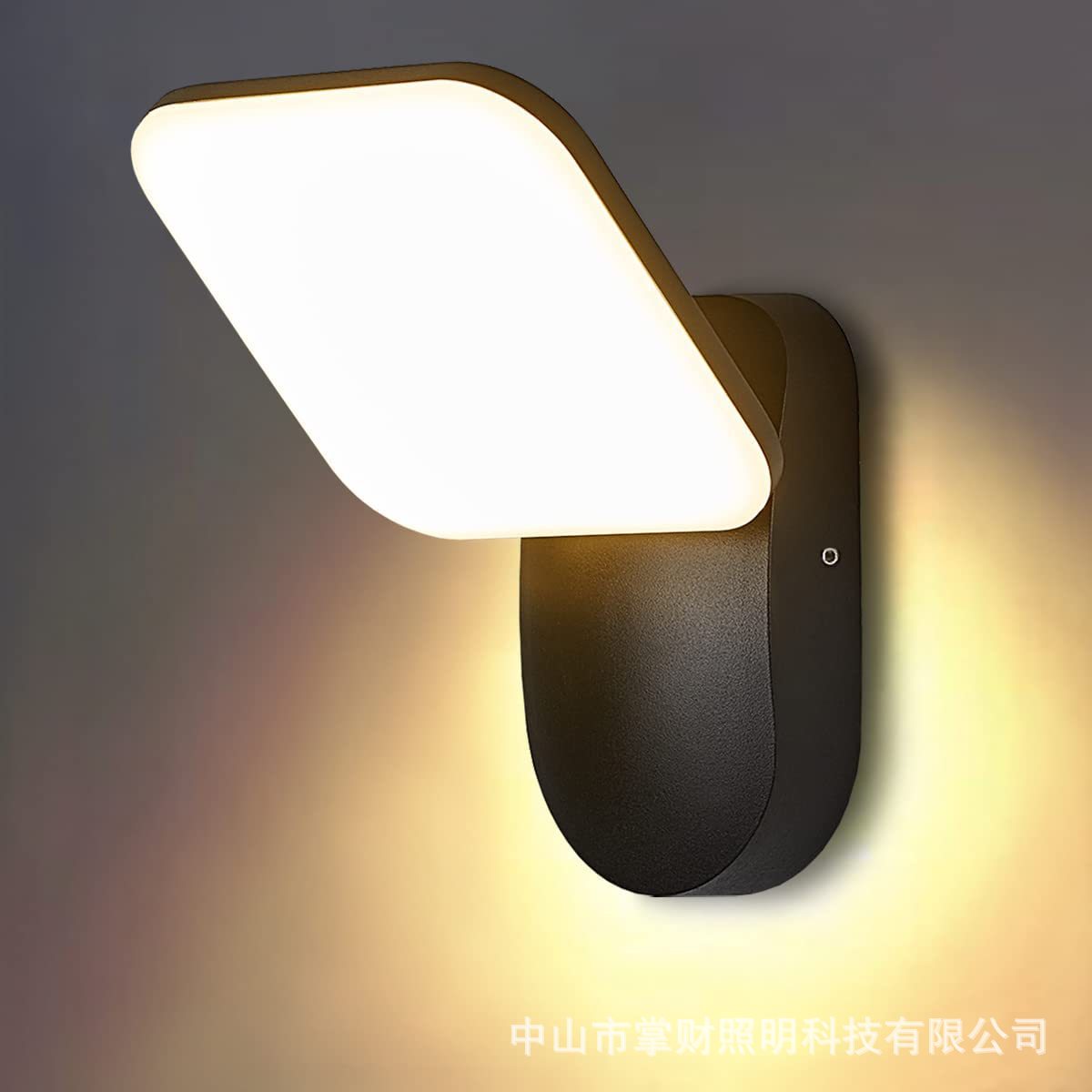 led户外防水壁灯现代简约美式别墅庭院家用花园阳台布置楼顶装饰