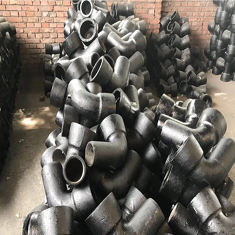 厂家直供球墨铸铁管件配件DN100盘承盘插承插弯管给水管道配件