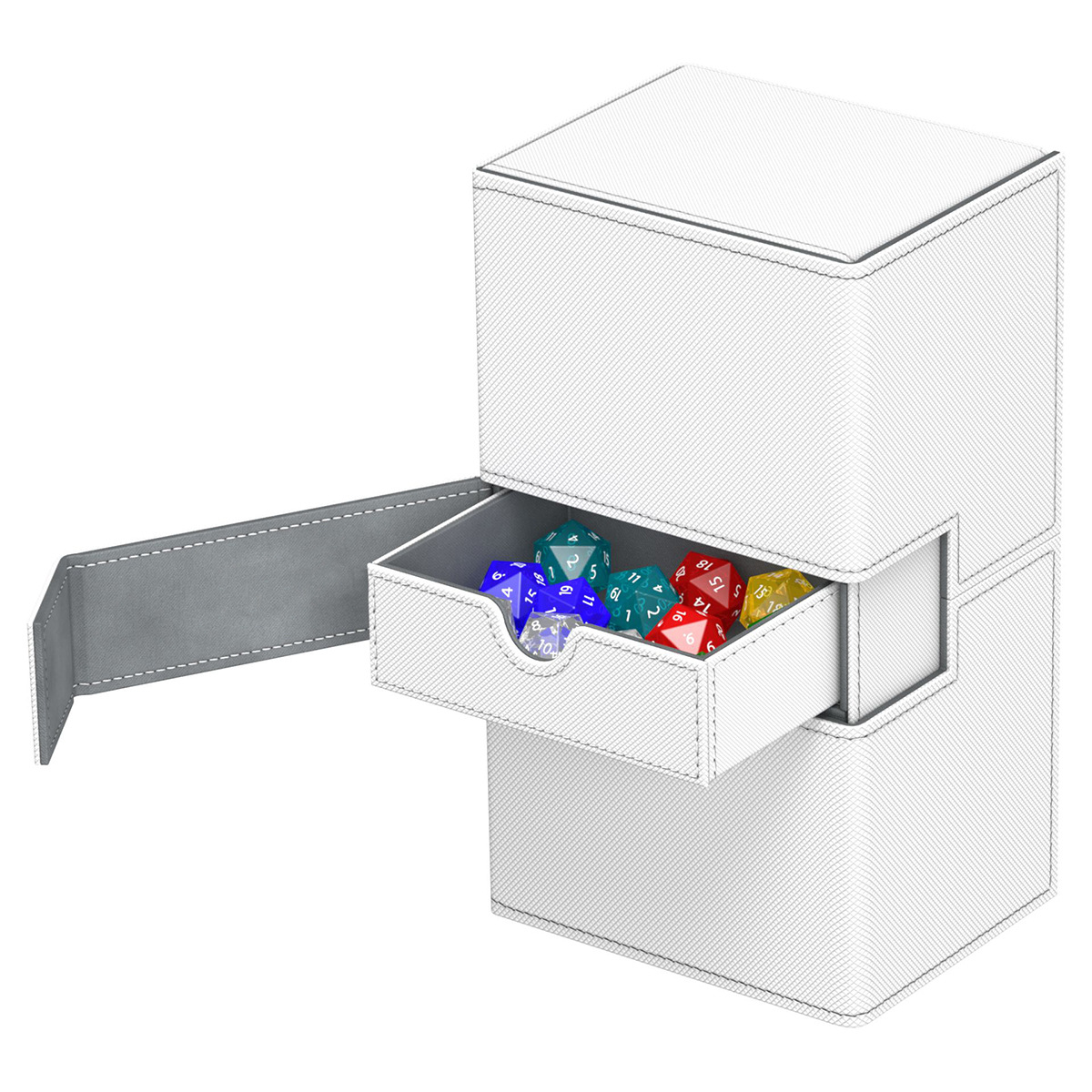 De gama alta 200 + multi-funcional caja de tarjeta de la PU juego de mesa MTG Ultraman tarjeta Bao Ke Meng Wanzhi tarjeta de almacenamiento al por mayor