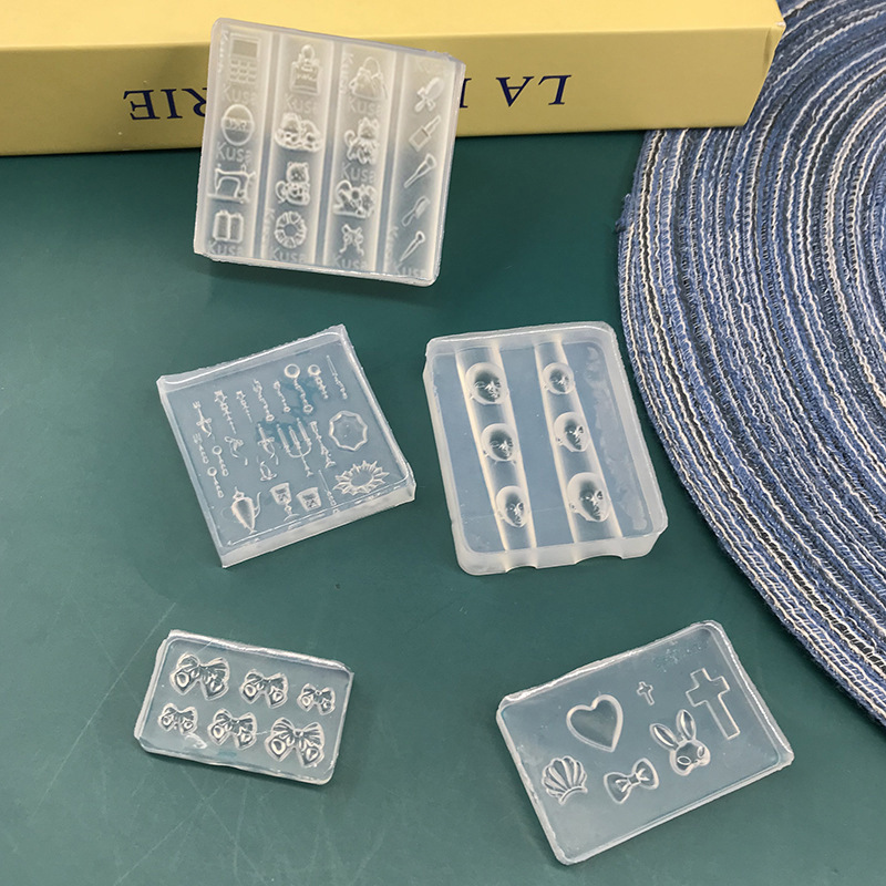 3D 立体弓高透明ネイルアートモールド漫画顔手作りネイルデコレーションウェアラブルネイル自家製ツール|undefined