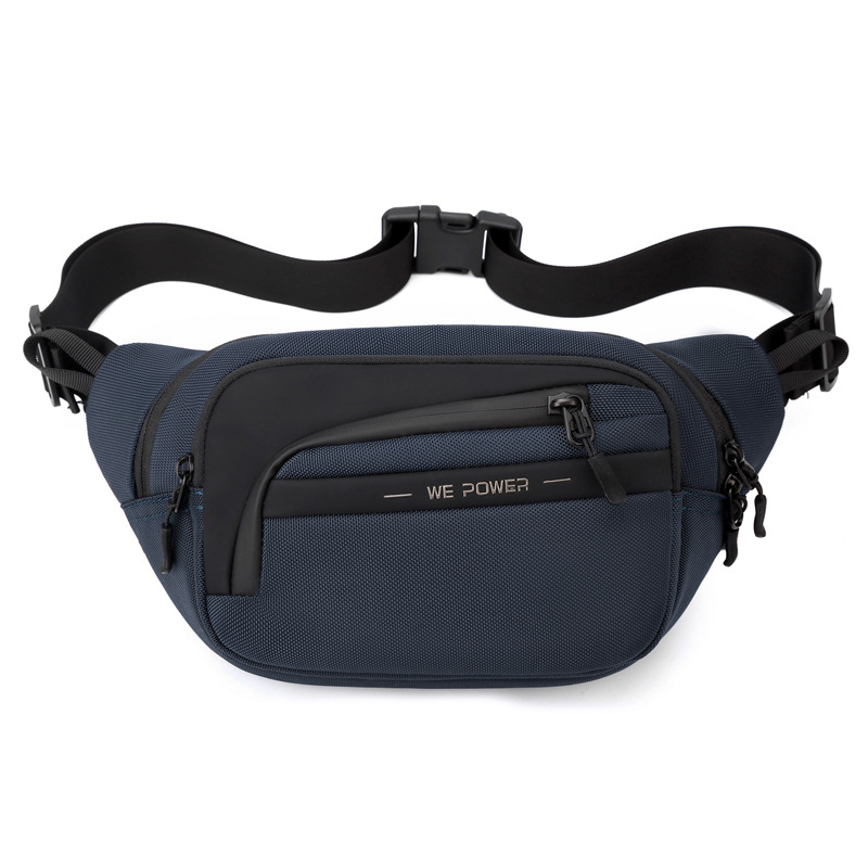 WEPOWER nueva moda transfronteriza bolso de la cintura de los hombres de la moda simple hombro bolsa de mensajero de cercanías bolsa de pecho al aire libre