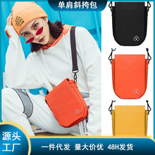 跨境熱銷單肩斜挎包包時尚女生手機收納包簡約尼龍單肩包一件代發