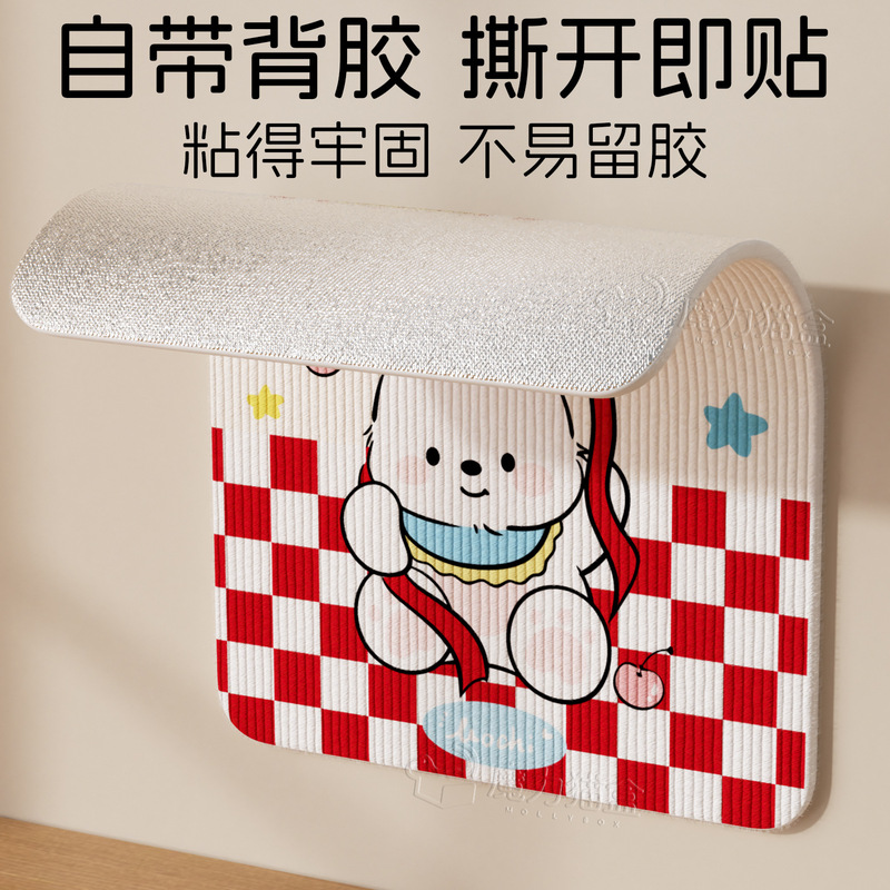 壁に貼り付ける猫の爪とぎボード、垂直猫の爪とぎ加工品、猫の爪とぎ防止ソファ、猫の爪とぎボードを保護し、傷がつきにくく、欠けにくい。|undefined