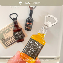 マグネット冷蔵庫の栓抜き多機能シミュレーション趣味ジャックダニーボトルの磁気シール家庭用栓抜きのビール