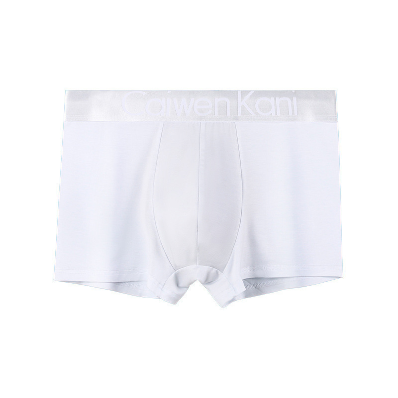 Boxer da uomo taglie forti traspiranti in puro cotone, modal e grafene, senza cuciture, ad asciugatura rapida, casual._voghion.com