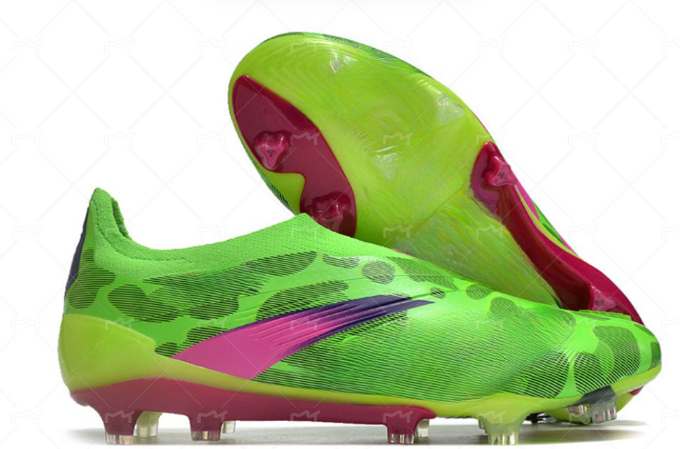 Zapatos de fútbol FG de caña alta, muy vendidos en el extranjero, completamente tejidos con cordones, un par disponible para la venta, buscamos agentes.