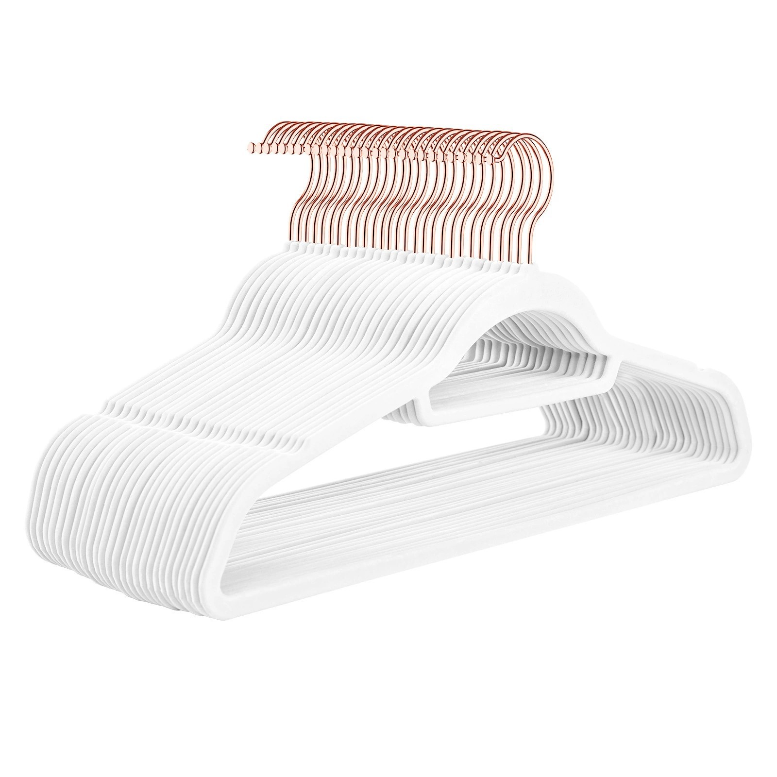 45cm 화이트_로즈 골드 후크