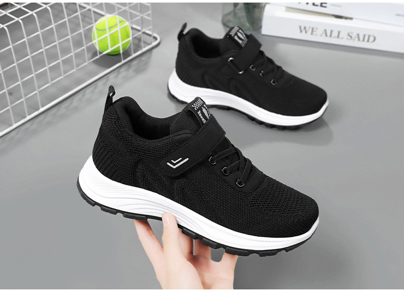 法米姿 健步鞋秋季新款女鞋中老年户外软底运动休闲鞋 旅游鞋