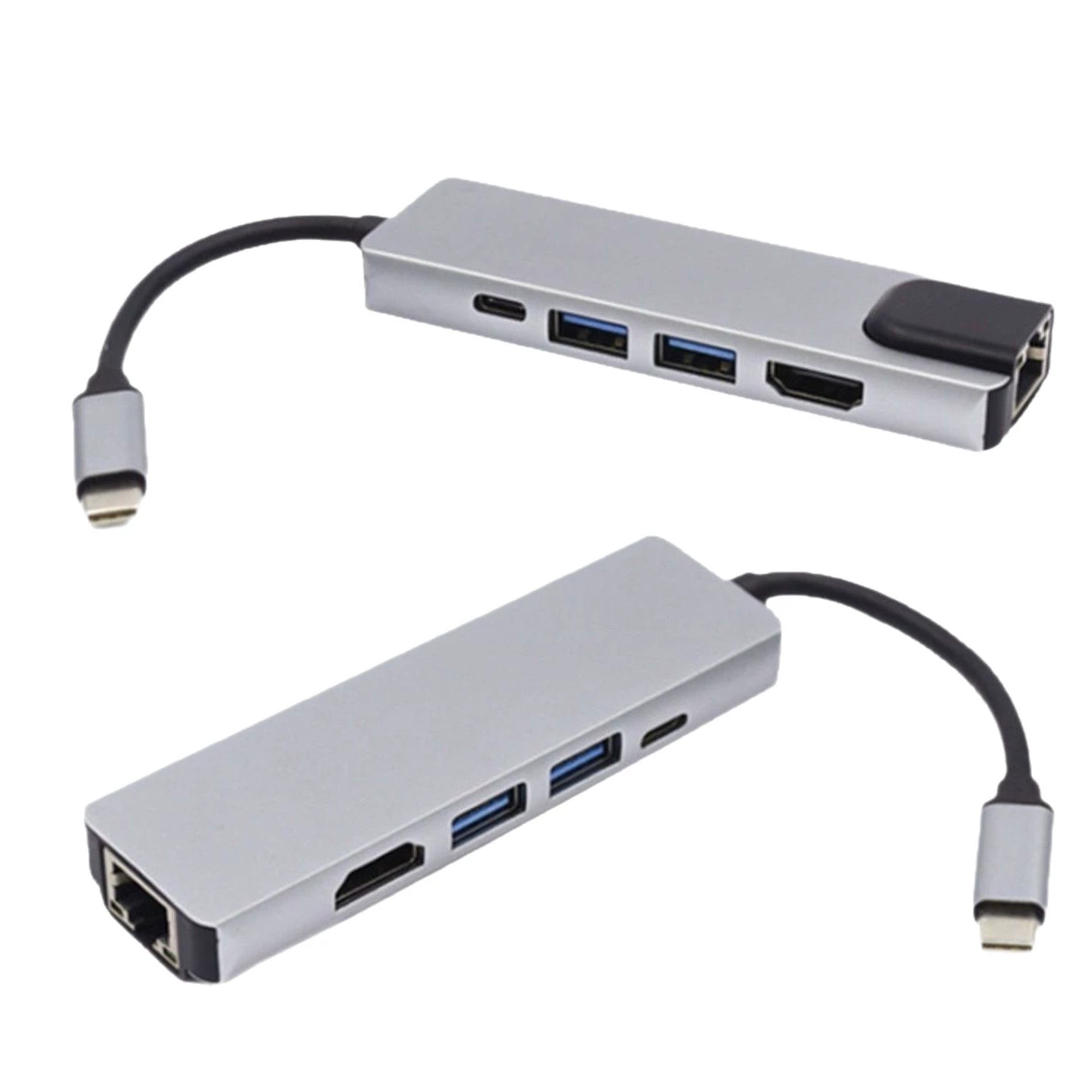 Laptop mobile phone typecusb expander expansion dock five-in-one dual hub accessories