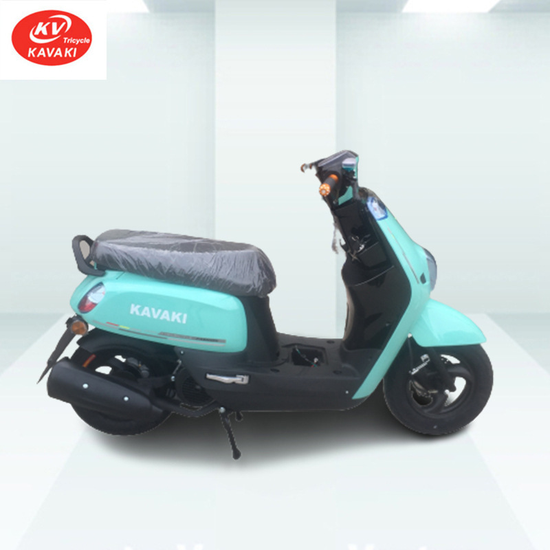 卡瓦崎酷奇125CC爬坡好力汽油机车载客 女装两轮燃油大动力摩托