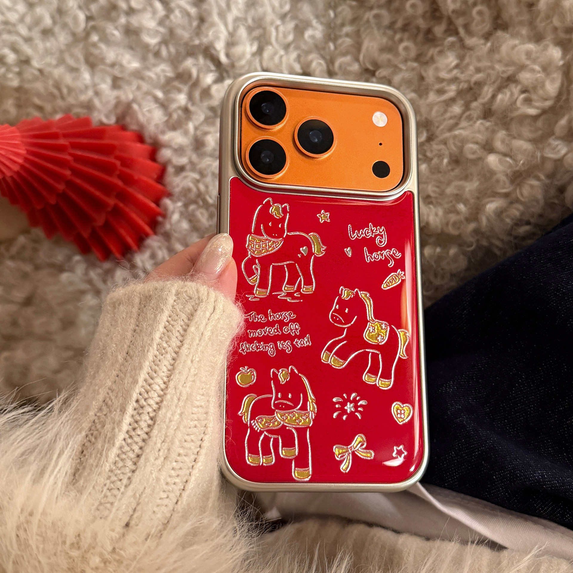 Funda protectora para iphone, carcasa con diseño para apple móvil_voghion.com