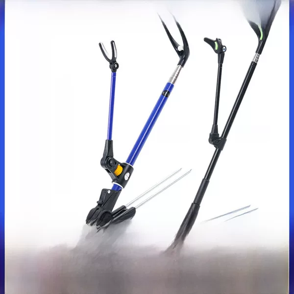 Factory wholesale bold dual-purpose battery bracket fishing gear accessories ground plug fishing rod bracket stainless steel battery bracket