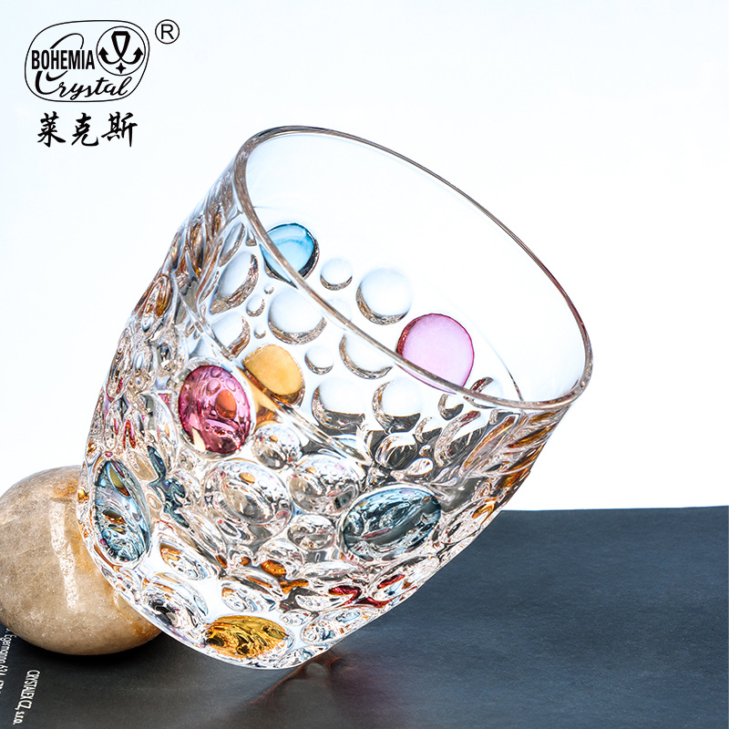Lexus original checo de color burbujeante taza de whisky de color puro y lujoso botella de cristal sin plomo image 3