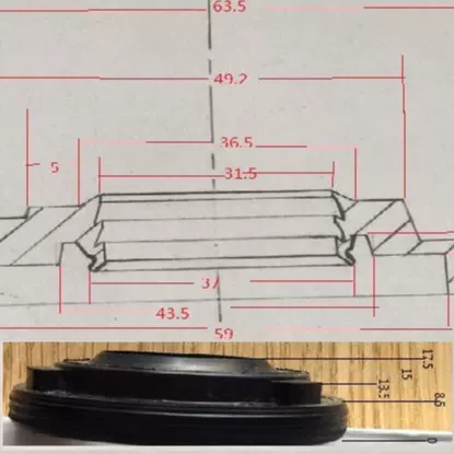 厂家批发骨架油封31.75*63.5*8.5/18   订 制油封按客样开发