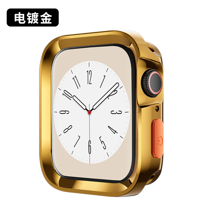Adecuado para Apple Smart Watch AppleiwatchS10a generación armadura carcasa protectora a prueba de polvo carcasa blanda funda protectora